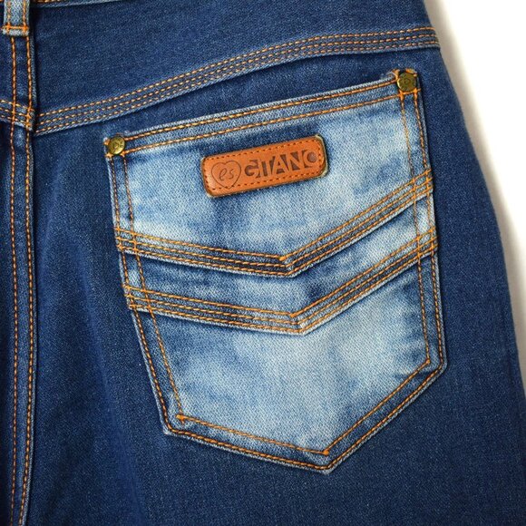 Vintage Gitano High Rise Straight Leg Jeans - Picture 5 of 16
